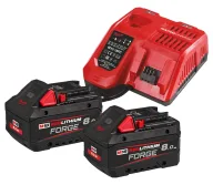 Încărcător cu 2 acumulatoare MILWAUKEE M18 FORGENRG-802 380w 18V 6A-1