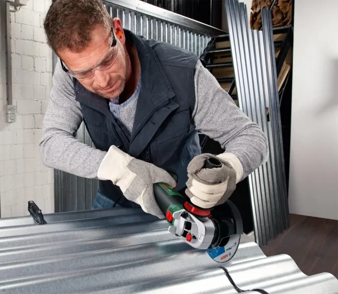 Угловая шлифмашина аккумуляторная BOSCH AdvancedGrind 18V-80 125мм 18В-5