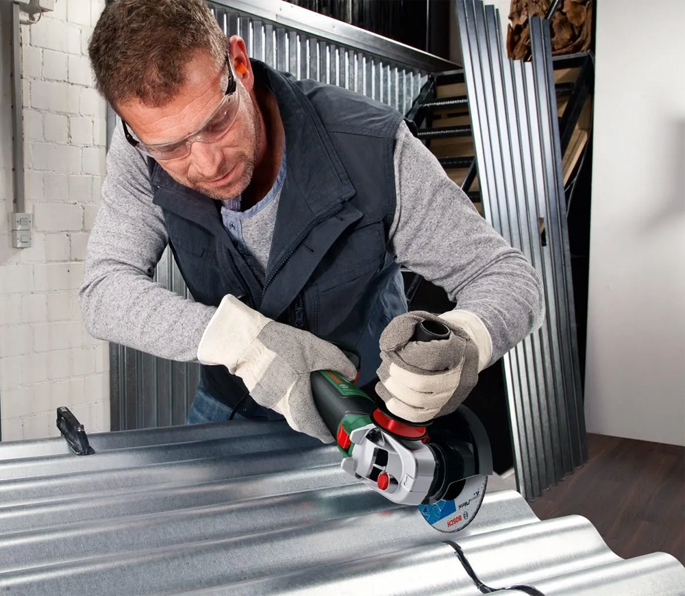 Угловая шлифмашина аккумуляторная BOSCH AdvancedGrind 18V-80 125мм 18В-5
