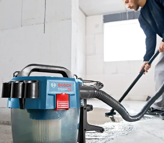 Aspirator industrial cu accumulator (fără bat) BOSCH 18V GAS 18V-10L 115mbar 10L-5