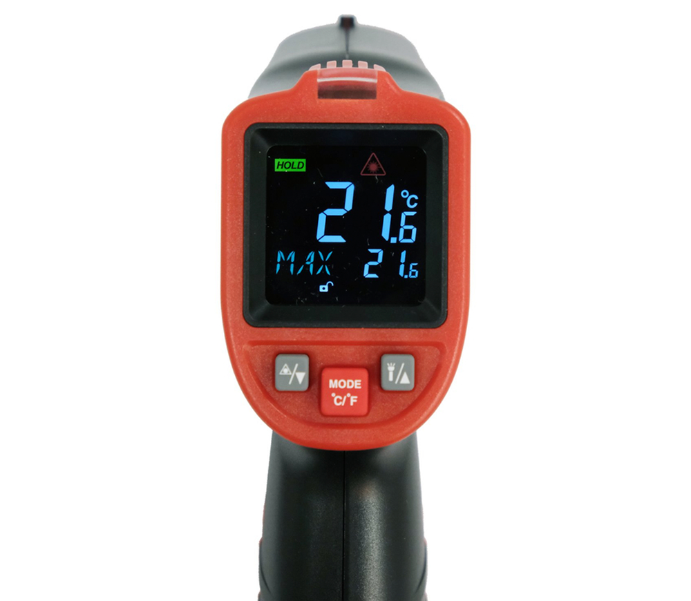 Бесконтактный цифровой пирометр YATO YT73201 -50/+650°C-4