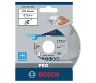 Disc de tăiat cu diamant BOSCH PRO Marble 115mm Solid Marmura-2