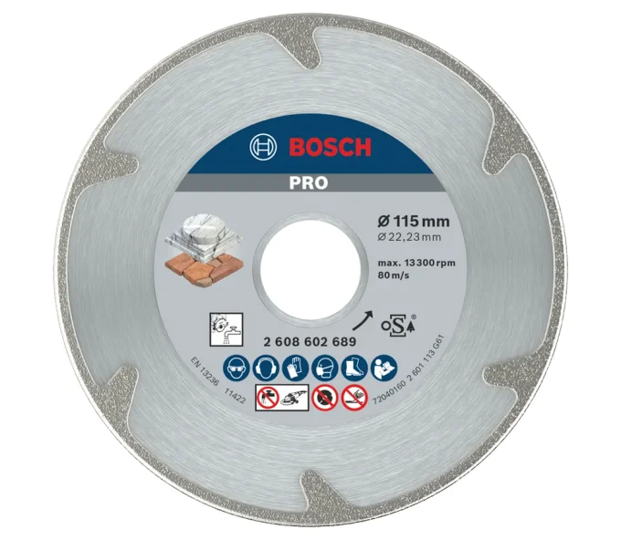 Disc de tăiat cu diamant BOSCH PRO Marble 115mm Solid Marmura-1
