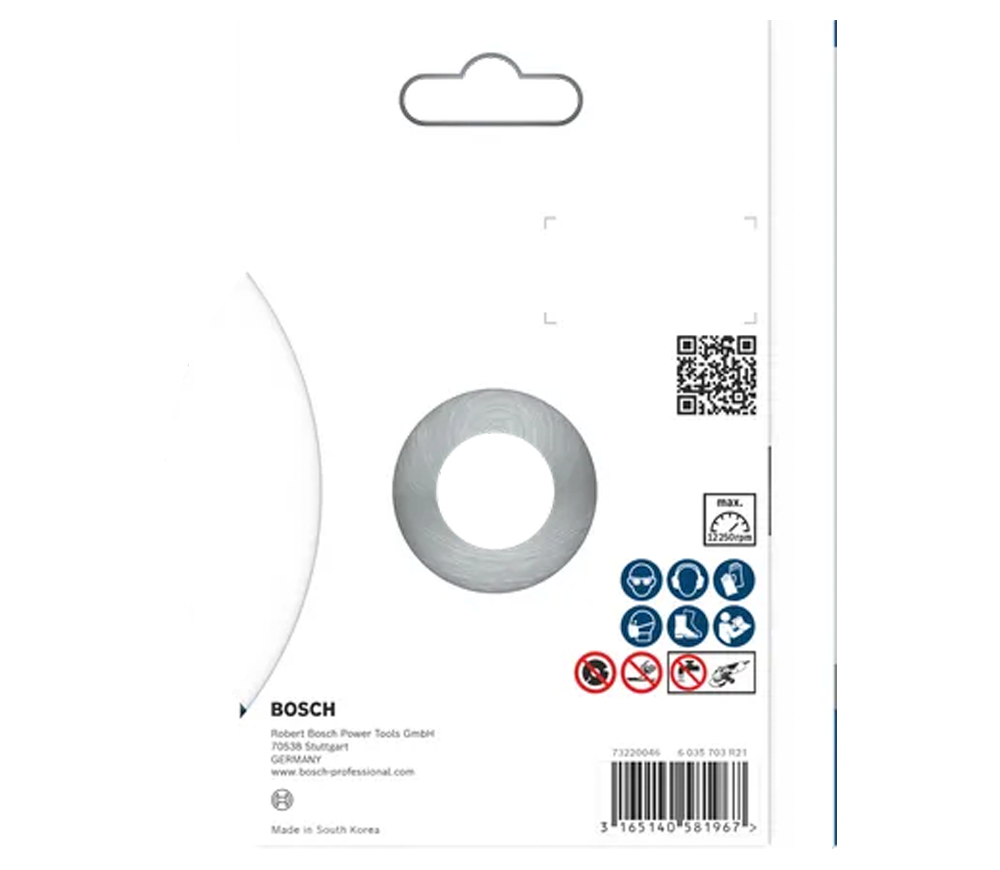 Disc de tăiat cu diamant BOSCH PRO Marble 125mm Solid Marmura photo 1