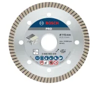 Disc de tăiat cu diamant BOSCH PRO Ceramic 125mm Turbo Ceramică/Porțelan/Marmură-1
