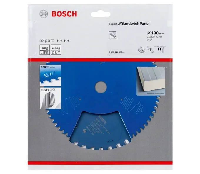 Disc pentru fierastrau electric BOSCH EXPERT for Sandwich Panel 190mm 1.6mm Panouri sandwich-3