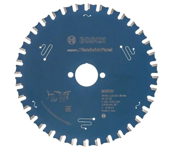 Disc pentru fierastrau electric BOSCH EXPERT for Sandwich Panel 190mm 1.6mm Panouri sandwich-1
