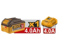 Fierăstrău circular cu acumulator INGCO CSLI16523 165mm 20V 4Ah-2