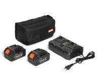 Mașină de tuns gazonul cu acumulator DAEWOO DLM 5042Li SET 470mm 2x21V 4Ah-14