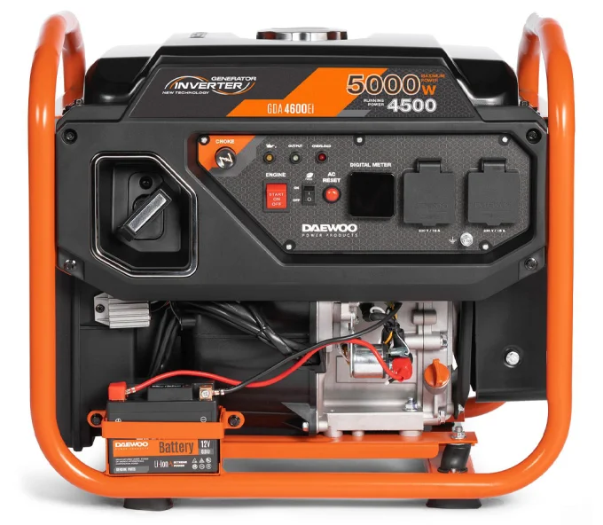 Generator electric DAEWOO GDA 4600Ei 5kw Benzină Invertor-2
