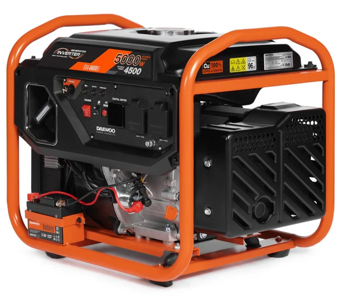 Generator electric DAEWOO GDA 4600Ei 5kw Benzină Invertor-3