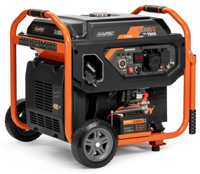 Generator electric DAEWOO GDA 8000Ei 8kw Benzină Invertor-1