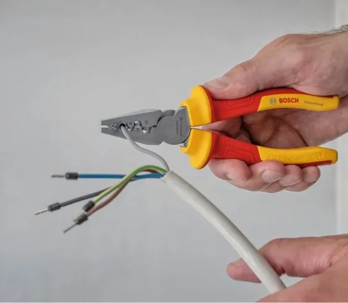 Клещи обжимные VDE BOSCH B1600A02NE6-4