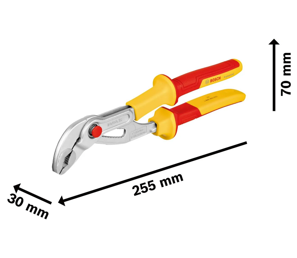 Clești papagal VDE BOSCH Cable Snake 250mm-3