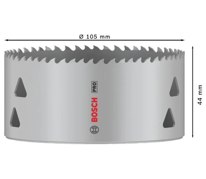 Carotă de găurit BOSCH PRO Multi Material Bi-Metal 105mm-2