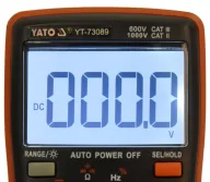 Цифровой мультиметр YATO YT73089 0/1000В 0/10A-4