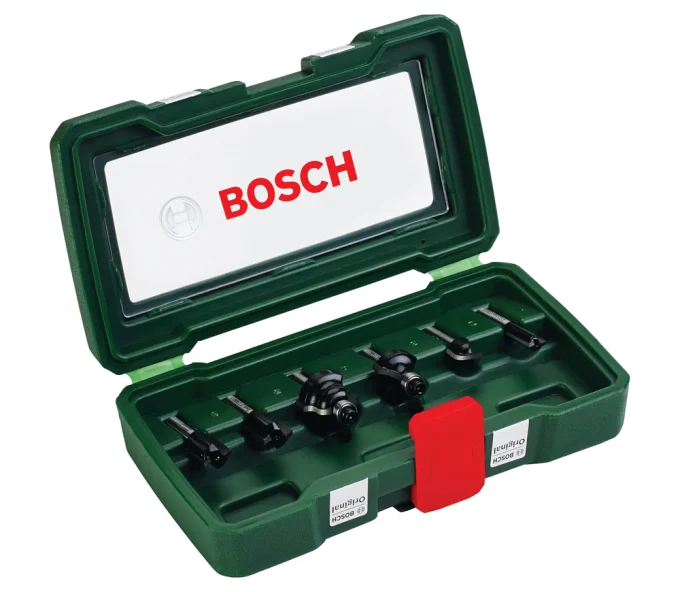 Set de freze pentru lemn BOSCH 2607019462 (6 piese)-1