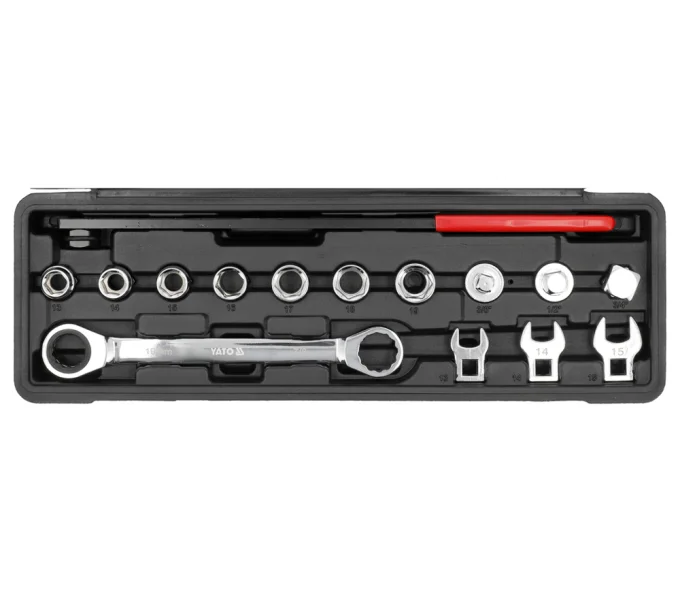 Set pentru curele poli-V 15 piese YATO YT06279 13-26mm-2