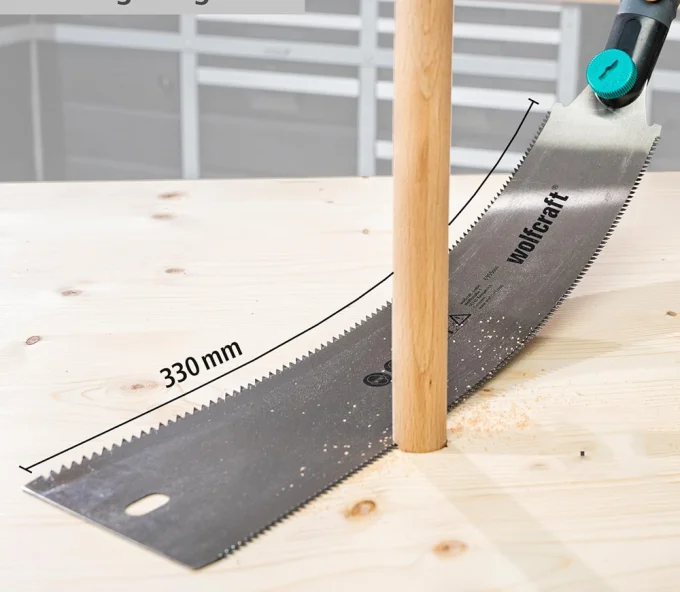 Fierăstrău japonez cu două tăișuri Wolfcraft 6955000 330mm-2