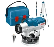 Nivelă optică profesională cu trepied  BOSCH GOL 26 G Professional GOL26G+BT160+GR500 100m-1