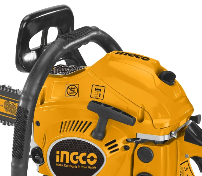 Fierăstrău cu lanț pe benzină INGCO GCS5451811 455mm 46cm3-3