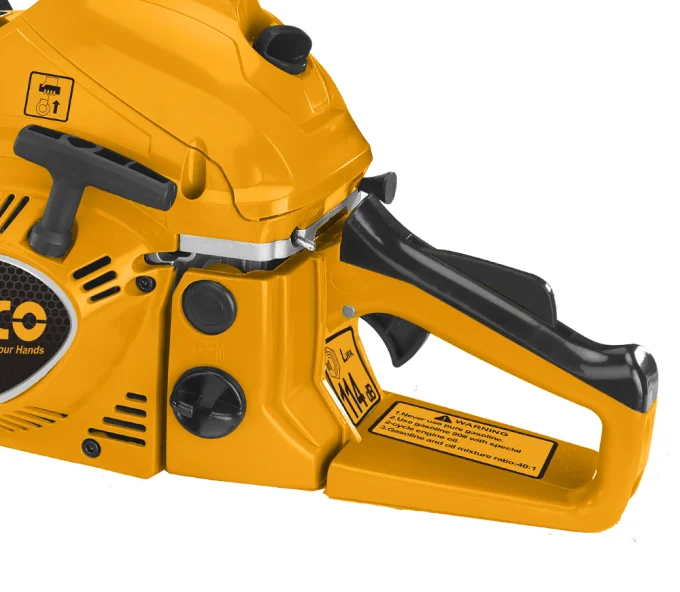 Fierăstrău cu lanț pe benzină INGCO GCS5451811 455mm 46cm3-4