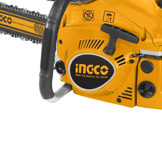 Fierăstrău cu lanț pe benzină INGCO GCS5451811 455mm 46cm3-5