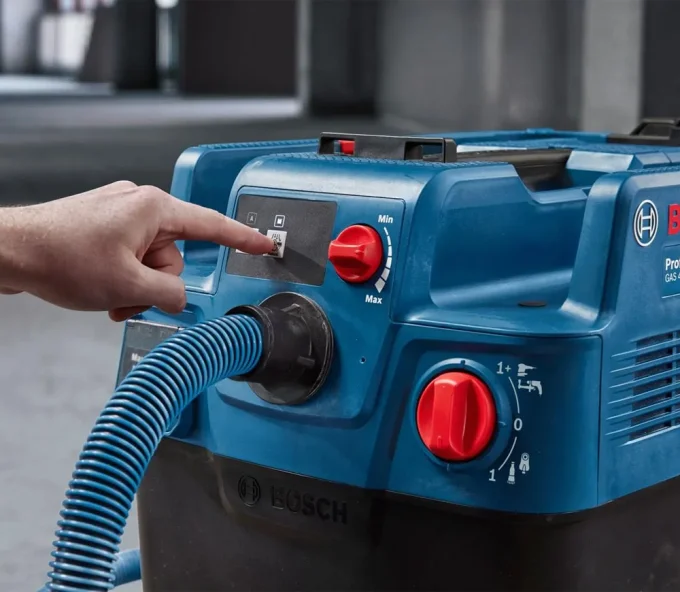 Пылесос промышленный BOSCH GAS 400 A 1200вт 240мбар 40л-4