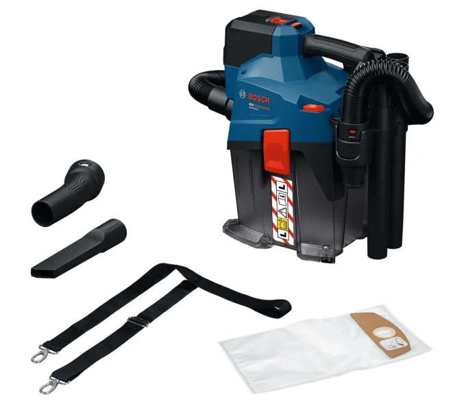 Aspirator industrial cu accumulator (fără bat) BOSCH 18V  GAS 18V-6LS 129mbar 6L-1