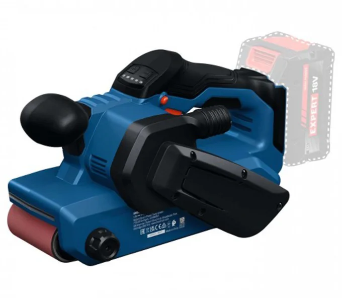 Mașină de șlefuit cu bandă fără fir (fără bat) BOSCH GBS 18V-75 18V-1