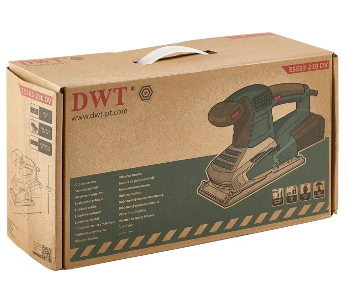 Шлифмашина вибрационная DWT ESS03-230 DV 320вт-2