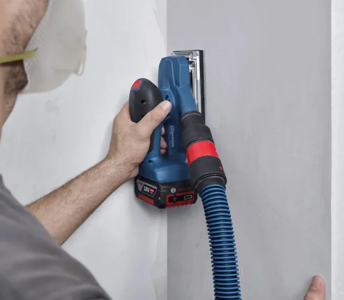 Mașină de șlefuit cu vibrații fără fir (fără bat) BOSCH GSS18V-18 18V-4