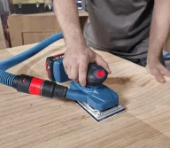 Mașină de șlefuit cu vibrații fără fir (fără bat) BOSCH GSS18V-18 18V-9