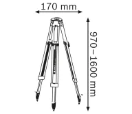 Stativ pentru nivele BOSCH BT 160 160mm 5/8"-3