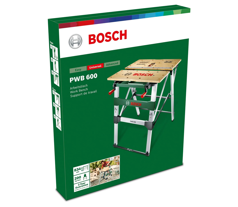 Bancul de lucru BOSCH PWB 600 680x680 mm 834mm-5