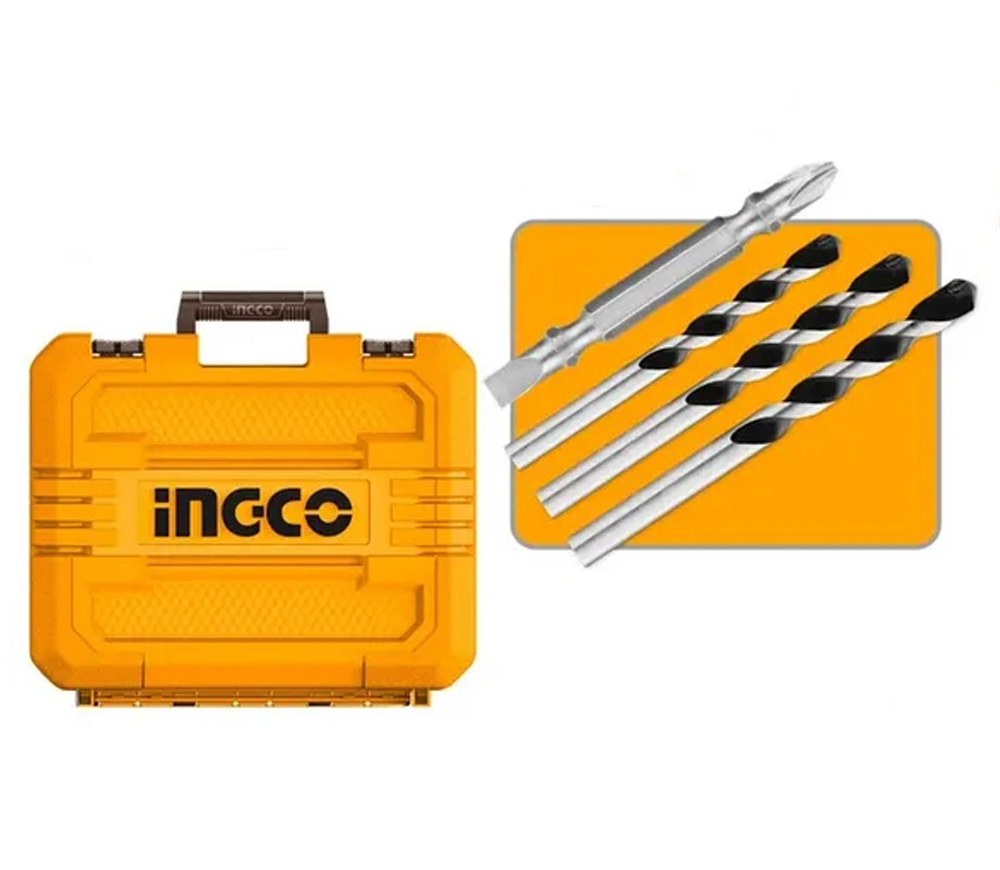 Шуруповёрт аккумуляторный ударный INGCO CIDLI166062 16В 2Ач-3