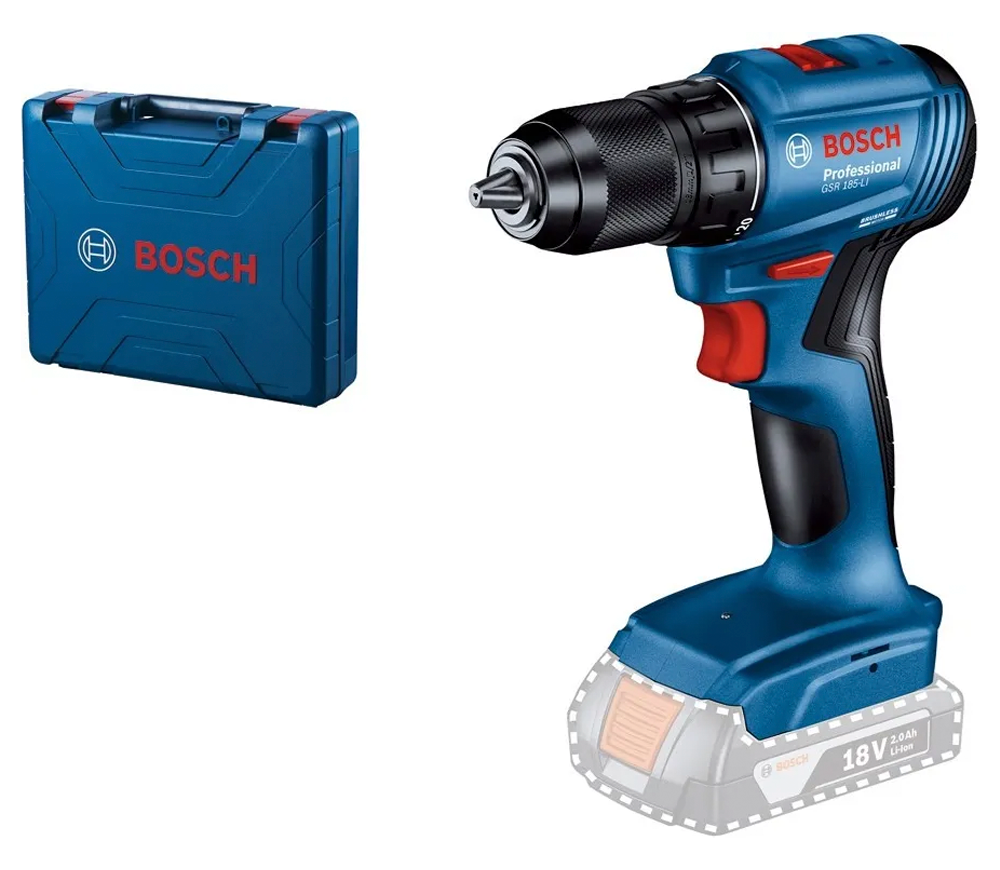 Mașină de înșurubat cu acumulator (fără bat.) BOSCH GSR 185-LI 18V photo