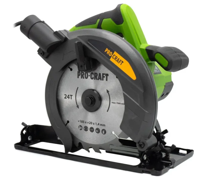 Fierăstrău circular ProCraft KR1400 1400w 185mm-1