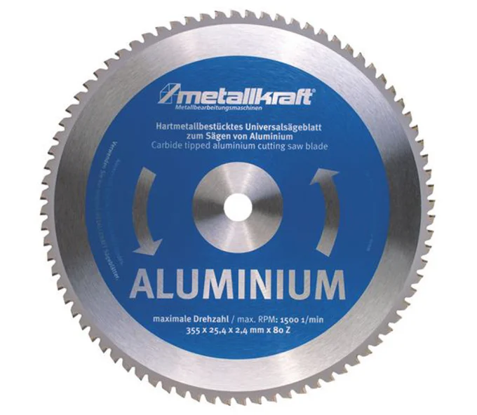 Disc pentru fierastrau electric Metallkraft 3853502 355mm 2.4mm Aluminiu-1