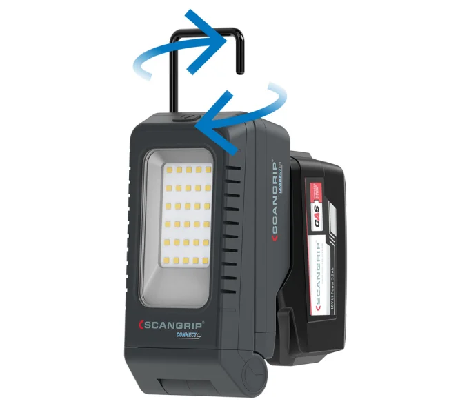Фонарь строительный аккумуляторный Scangrip Basic Connect 03.6109C 1000лм 18В-4