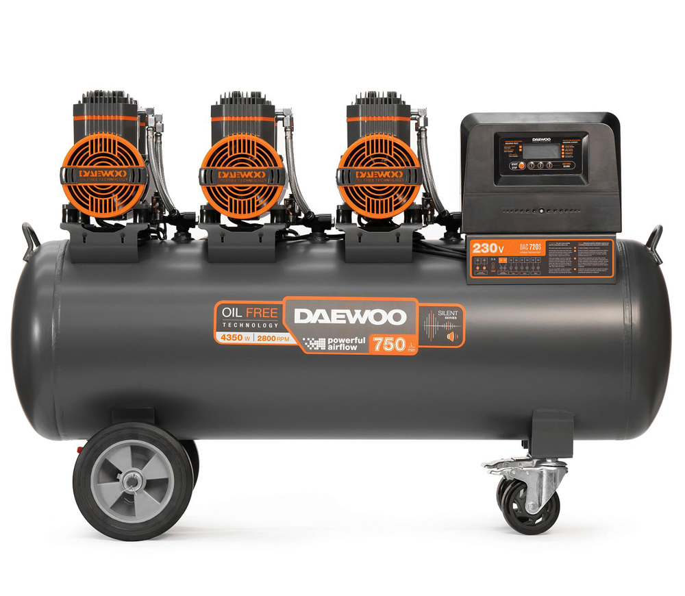 Compresor DAEWOO DAC 720S 750l/min 100L photo 2