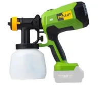 Pulverizator de vopsea fără fir (fără bat) ProCraft PSE40 20V-2