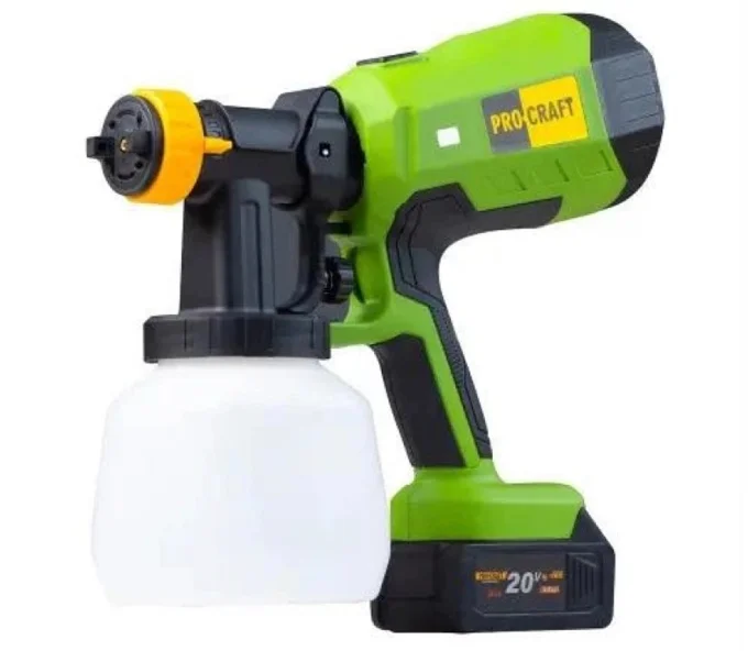Pulverizator de vopsea fără fir (fără bat) ProCraft PSE40 20V-1