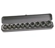 Set capete tubulare de impact 1/2″, 10 piese HIKOKI 751879 10-24  mm-1