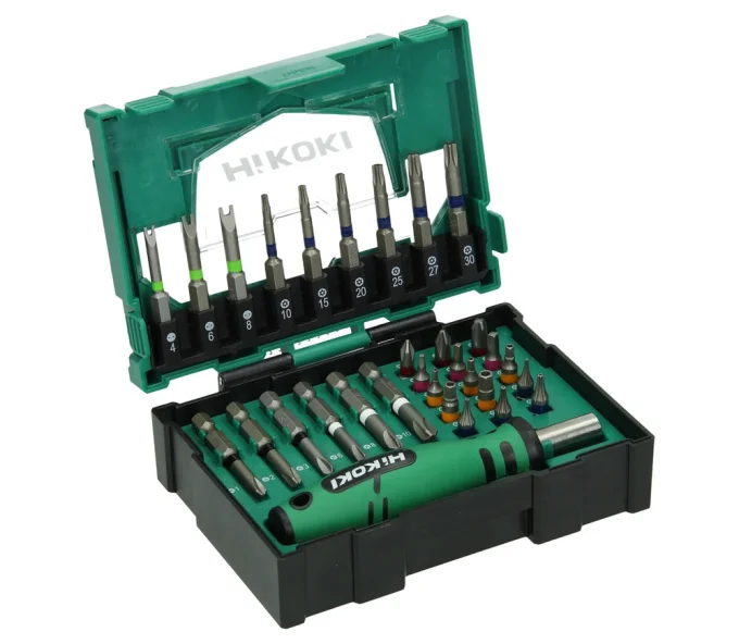 Set biți 31 piese cu mâner HIKOKI 40030023 PH/SL/TX-1