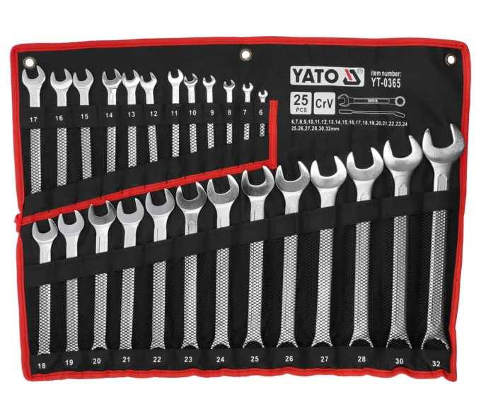 Set 25 chei combinate YATO YT0365 6-32mm-1