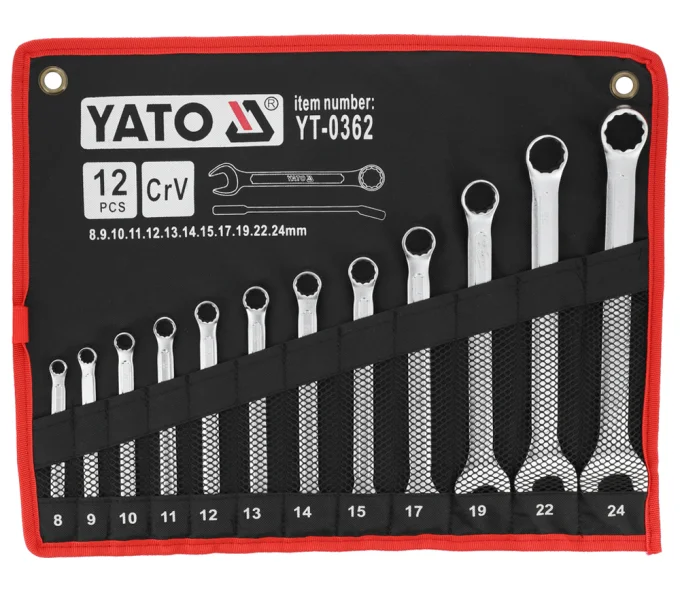 Set 12 chei combinate YATO YT0362 8-24mm-2
