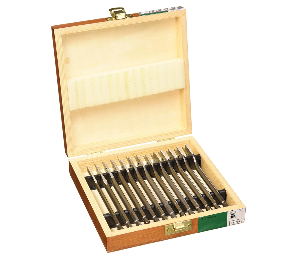 Set de burghie plate HIKOKI 781794 6-25mm HSS