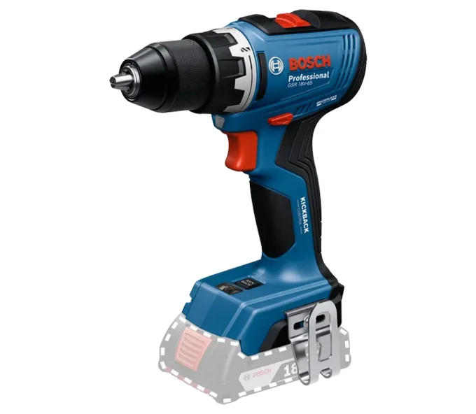Set de unelte cu acumulator BOSCH GSR 18V-65 + GDR 18V-215-2