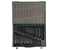 Set burghiuri pe metal HIKOKI 780099 1-10mm HSS-R-2